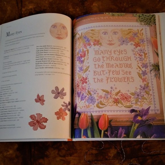 THE GLORIES OF CROSS STITCH BY LAUREN TURNER 2000 - Picture 12 of 16